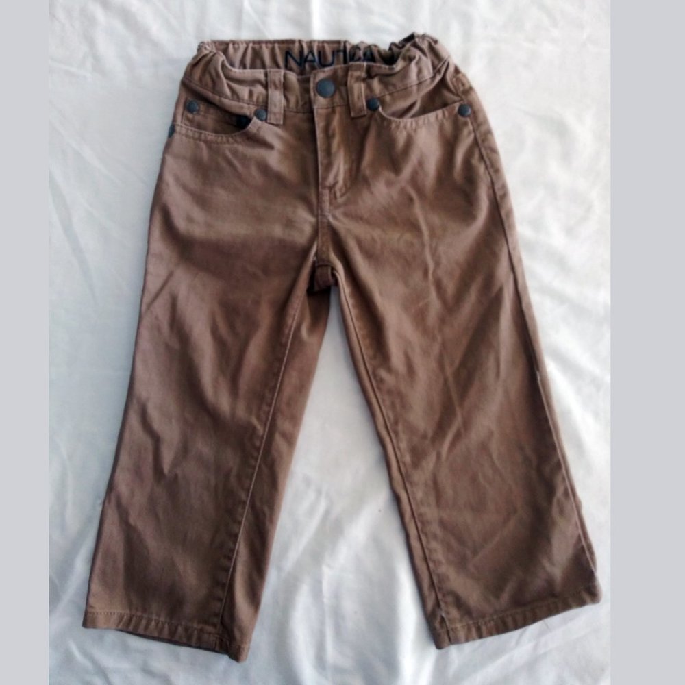 NAUTICA  2 Toddler Tan Brown Jean Pants